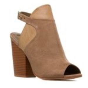 Taupe Bootie "Eva" brand new in box