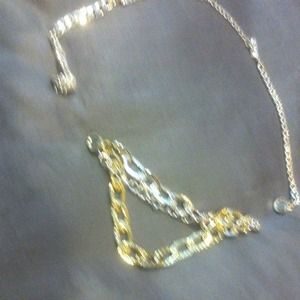 Gold/silver chain by miche"