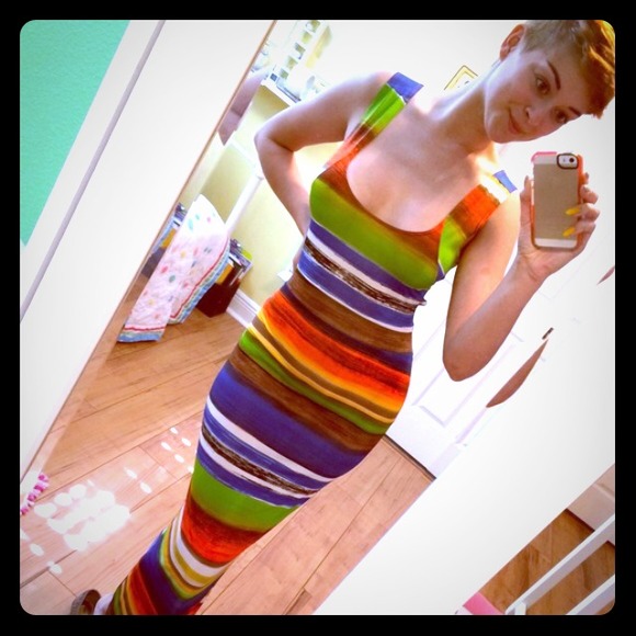 -ON HOLD- colorful dress & UGG boots