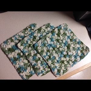 Crochet washcloths