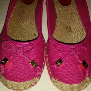 Michael Kors fuschia espadrille