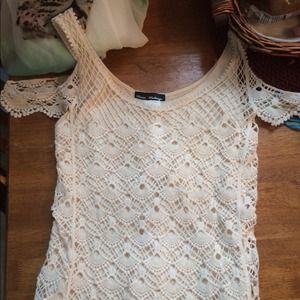 Crochet Off-The-Shoulder Top