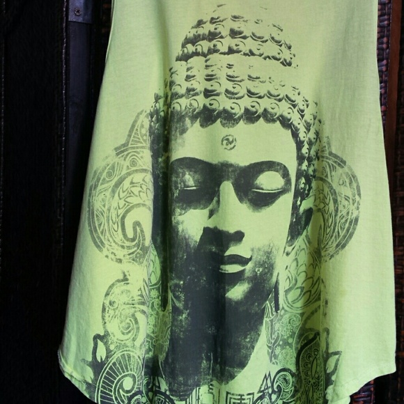 SOLD IN BUNDLE! Buddha Racerback Tank - Picture 2 of 4