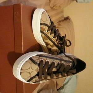 Coach tennis shoes !!!!!SOLD!!!!!!
