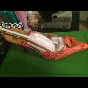 J Renee Burnt Orange Pump