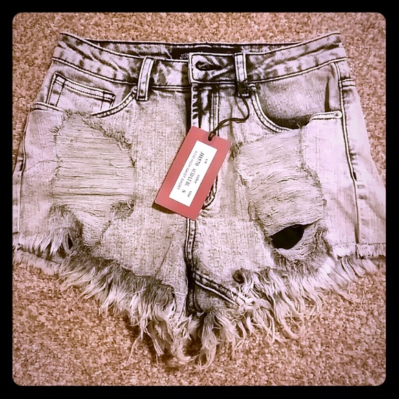 Just USA Acid wash shorts