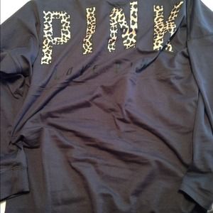 Victoria's Secret pink leopard crew