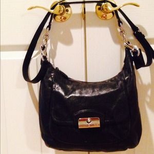 ⬇️FINAL PRICE DROP!! Black Coach Shoulder Bag