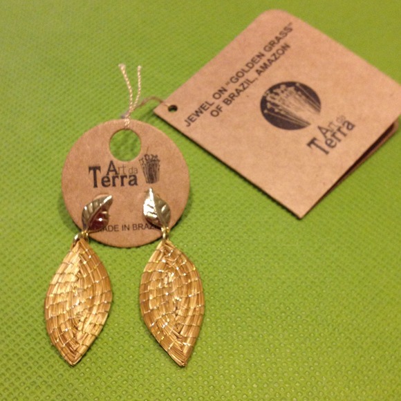 Art da Terra Jewelry - Golden earrings