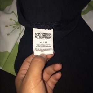 VS Pink Black Leggings