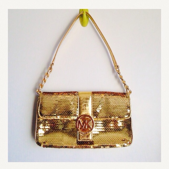 Michael Kors hot sparkling bag.