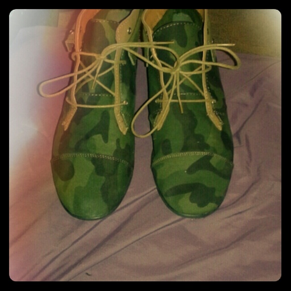 Army Fatigue Shoes