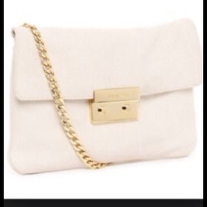 MICHAEL Michael Kors Sloan Python-Embossed Clutch
