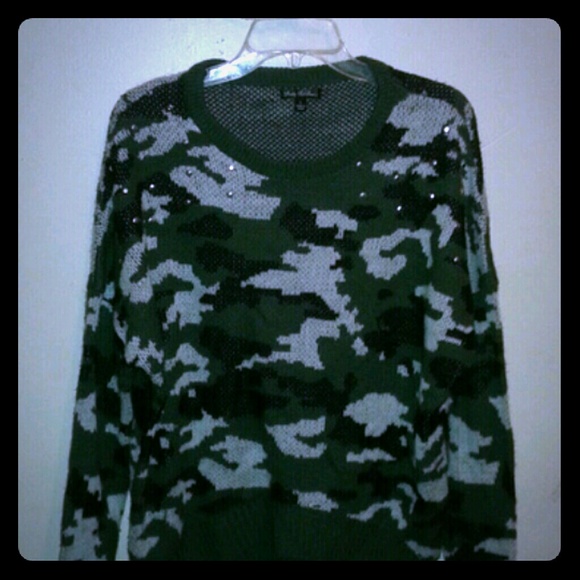 Thick Army Fatigue Sweater