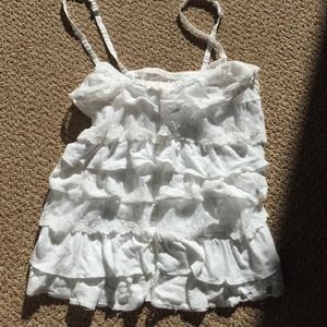 White A&F tank top!
