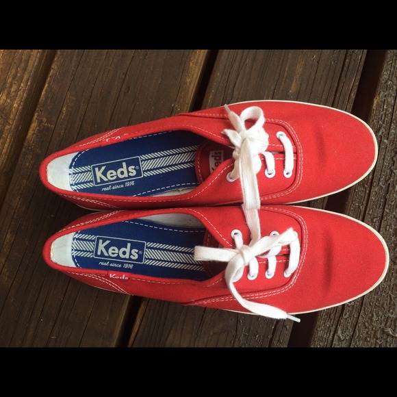 New!! Red Keds sneakers