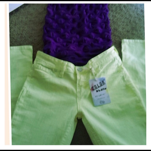 Tripp, NYC Mellon Green skinny jeans