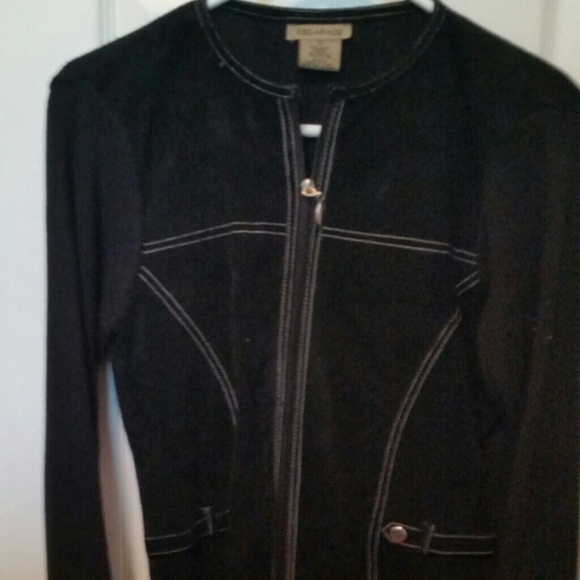 SOLD.   Black sade sweater