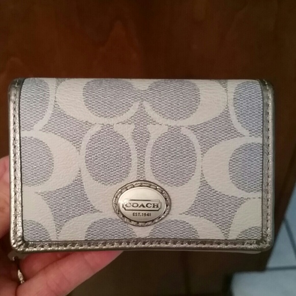 Coach card wallet