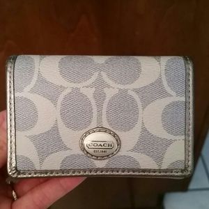 Coach card wallet