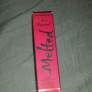 Melted Ruby Too Faced lipstick
