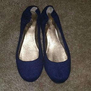 Mossimo blue flats NWOT
