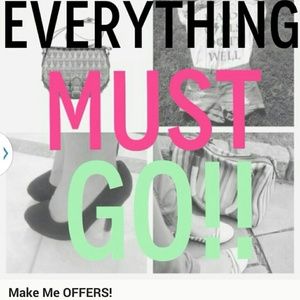 Please get this stuff out of my closet !! (: