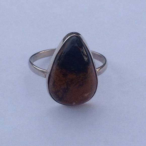 925 SS Pietersite Ring - Picture 3 of 3