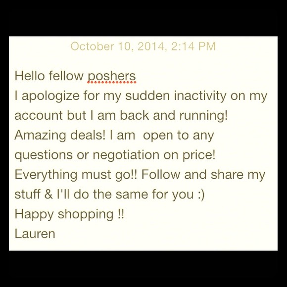 💢Announcement for my followers 💢