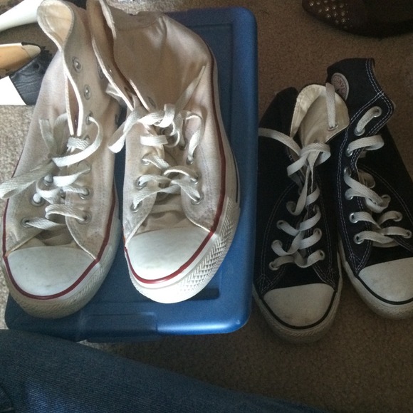 2 for 30 black and white converse