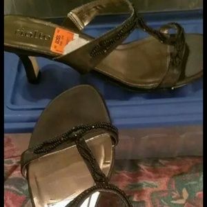 Sold**$15-Special occasion beaded slip on