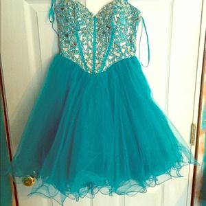 Blue Dave and Johnny's Homecoming Dress
