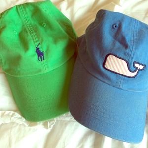 Vineyard Vines and Ralph Lauren Hats