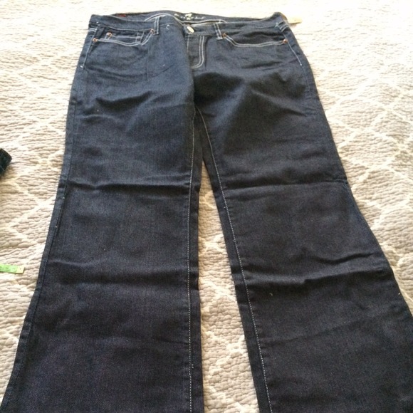 7 for all Mankind dark wash jeans - Picture 1 of 4