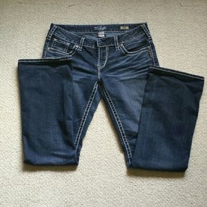 *SOLD*Silver jeans