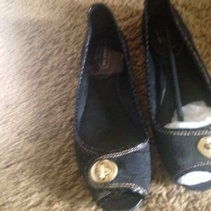 Coach flat shoes need to go closet clear out
