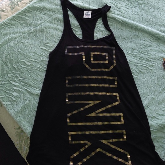 Victoria's Secret Tops - VS-pink racer back oversized tank