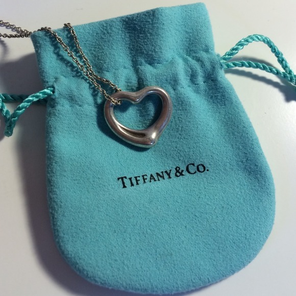 Tiffany & Co. Elsa Peretti Open Heart Necklace