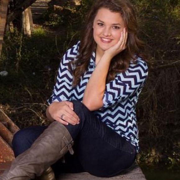 Chevron Button Down Shirt