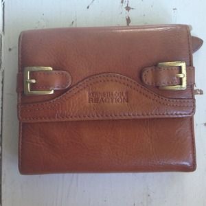 Leather Kenneth Cole Reaction wallet