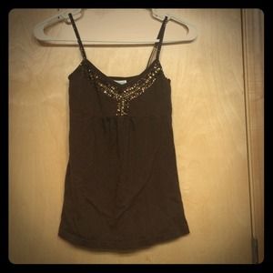 🍀Brown Aeropostale tank top.