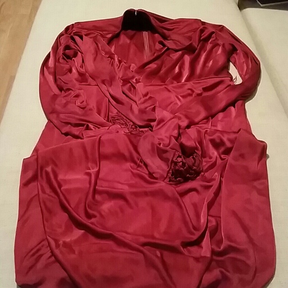 Altuzarra For Target Red Wine Dress