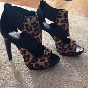 Calvin Klein Shoes - Calvin Klein calf hair shooties Calvin Klein Shoes - Calvin Klein calf hair shooties