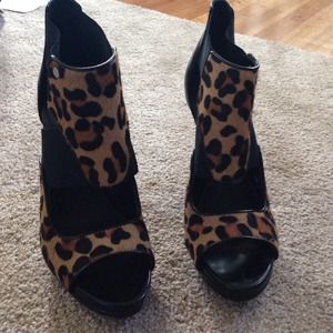 Calvin Klein Shoes - Calvin Klein calf hair shooties Calvin Klein Shoes - Calvin Klein calf hair shooties