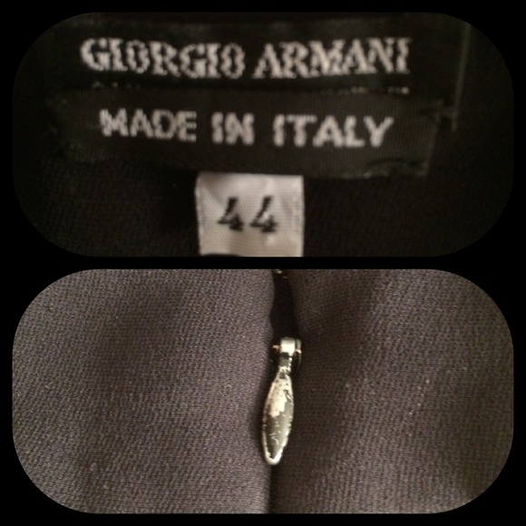 Giorgio Armani Black Cocktail Dress - Picture 4 of 4