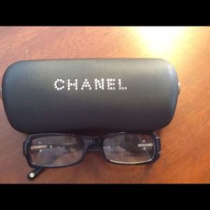 CHANEL AUTHENTIC EYEWEAR AND CASE.  A MUST SEE!