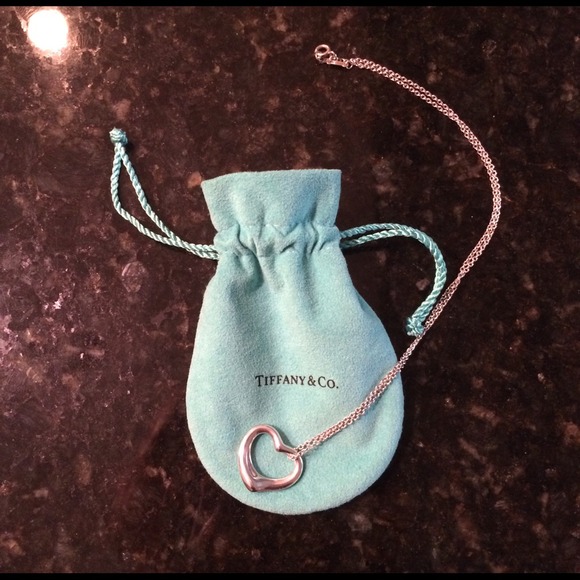 Tiffany Open Heart Necklace