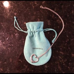 Tiffany Open Heart Necklace