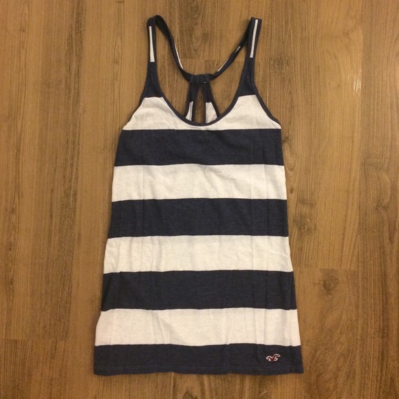 Racerback Striped Hollister Tank - Picture 1 of 2