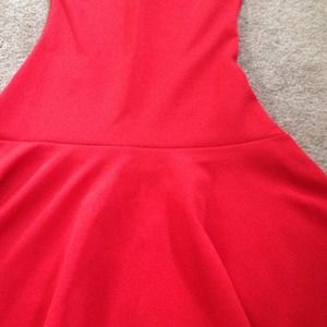 H&M Dresses - Orange H&M scuba material dress H&M Dresses - Orange H&M scuba material dress
